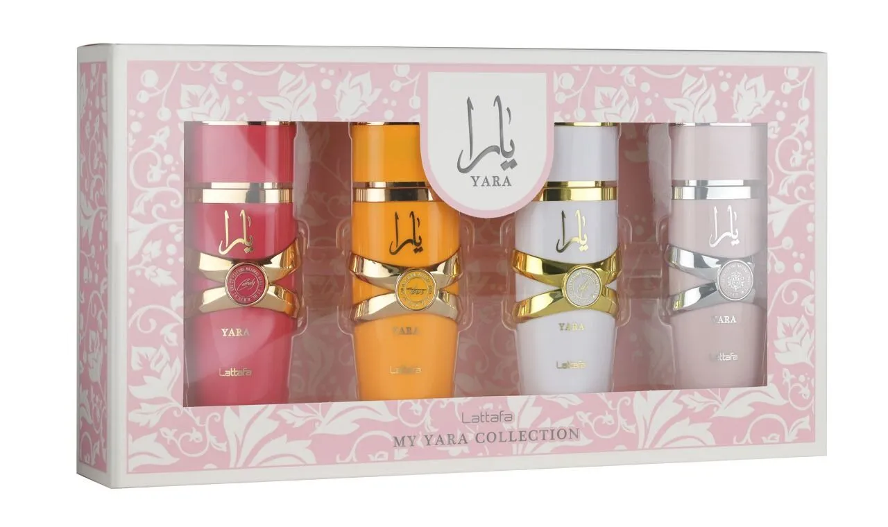 Lattafa My Yara Collection 4 Piece Gift Set EDP 25ml Each