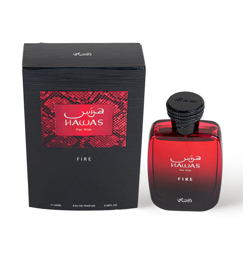 Rasasi Hawas For Him Fire EDP 100ml - Image 2
